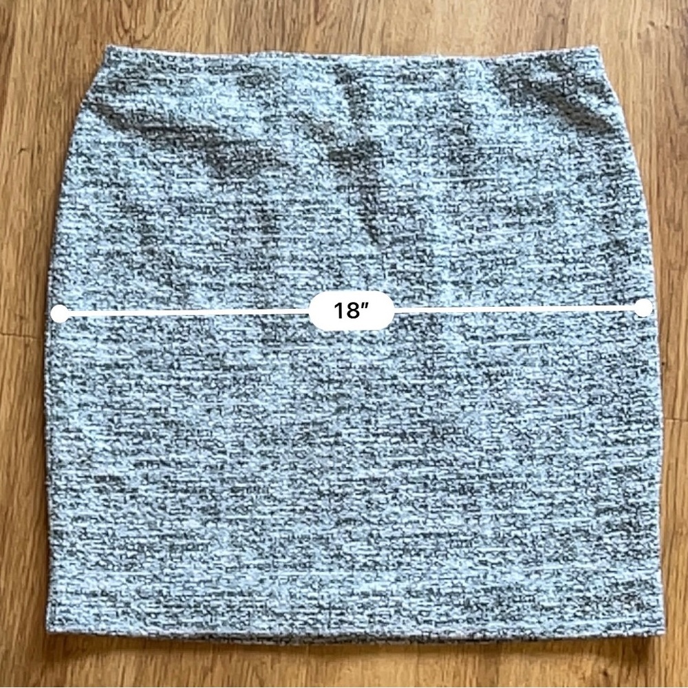 Express super stretchy mini skirt tweed like